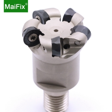 Maifix EMRM CNC Machine Cutting Tools RPMW1204 Insert Clamped Locking Tooth Round Nose End Milling Cutter