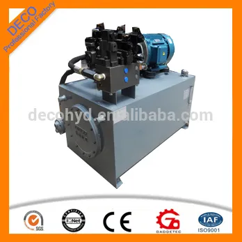 electric hydraulic control pack