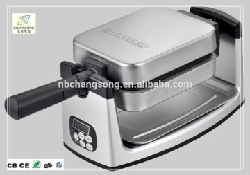 2015 Hot Sale New Product Electric Rotary Waffle Maker with Electric