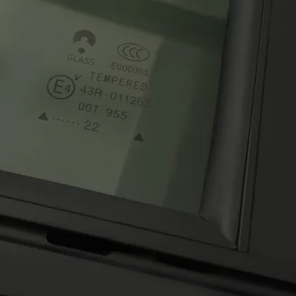 500x300mm Removable Screen Van Sliding Window Trim Ring