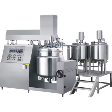 Automatische kosmetische Vakuum -Homogenizer -Emulgatormaschine "kann verkürzt oder verfeinert werden, um:" Automatische kosmetische Emulgatormaschine - Vakuumhomogenisator ", wenn wir sie jedoch als eine prägnante Phrase halten müssen,&quo