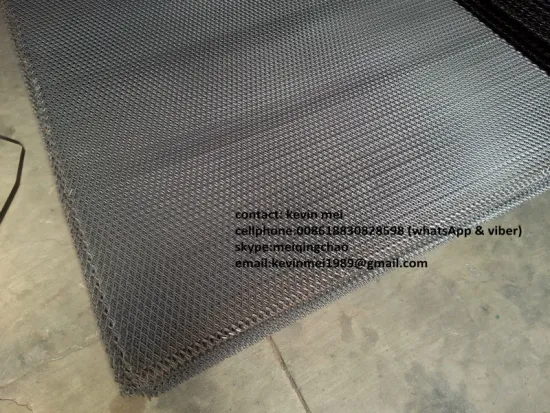 TUV certificated factory expanded metal diamond mesh panel