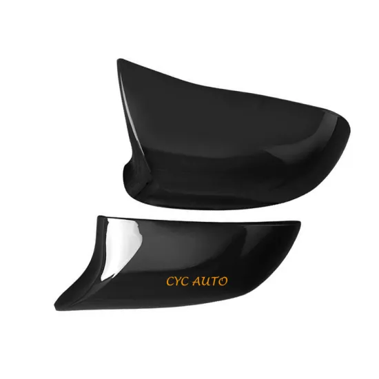 Gloss Black Modified M Look Mirror Cover for BMW F15 Facelift