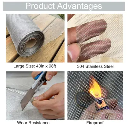 Aluminum mosquito net fly screens window screen