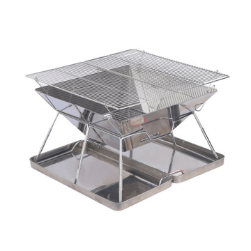 Portable Fire Pit: A Versatile Outdoor Kitchen Solution for Camping and BBQ Grills