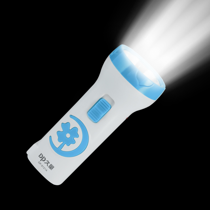 DP Long Distance Security Flashlight Mini Rechargeable Plastic Torch Light