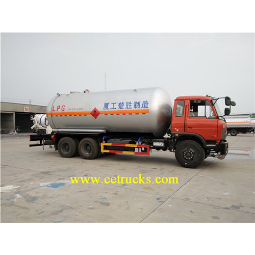 Dongfeng 10 camiones cisterna LPG cisterna
