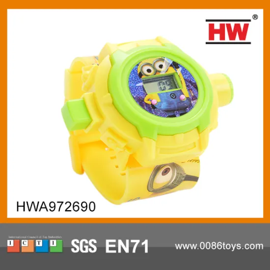 Cartoon Cheap Toy Watch With Projection