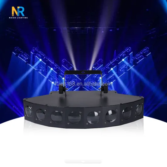 Hot Selling Stage Lighting: 8-Focused Beam Moving Head Light with Colorful Effects for Disco Clubs and Bars
