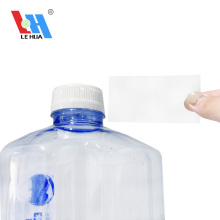 Bandas encogidas transparentes para evidencia de manipulación de tapa de botella