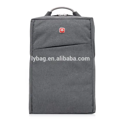 outdoor durable black and grey backpack