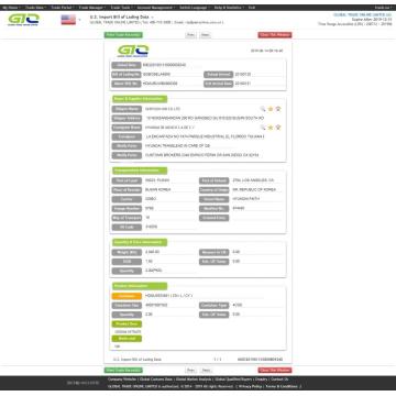 Natriumnitraat VS import data