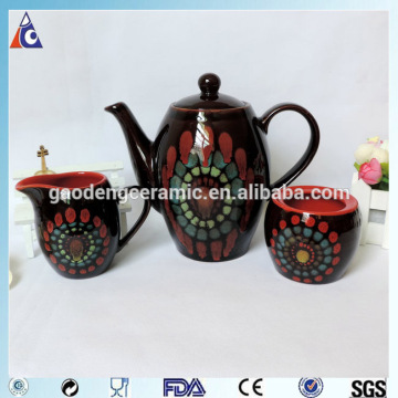 House hold glazed turkish tea set