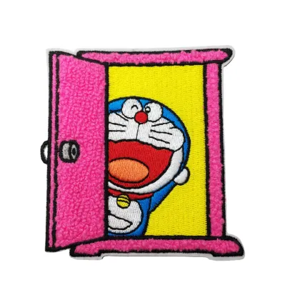 High quality towel embroidery sew on embroidery patches