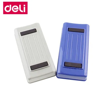 High-Quality Magnetic Whiteboard Eraser - Deli 7837 Suction Brush 148x68x42mm