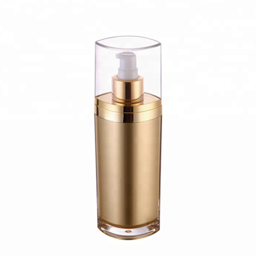 botella de loción de embalaje cosmético acrílico único de lujo