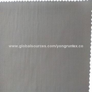 Weft Stripe Taslon with Breathable Coating