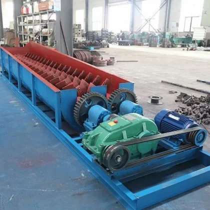 50TPH Screw River Sand Washer Log Washer Sand Washing Equipment for Sale