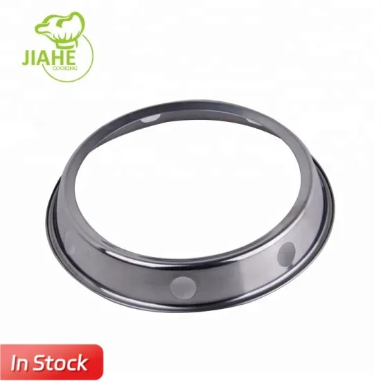 Durable Stainless Steel Round Bottom Wok Rack for Gas Stove