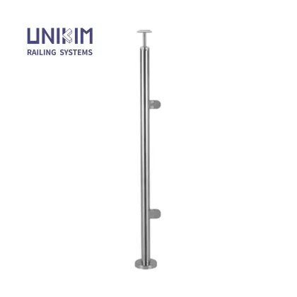 Design of stainless steel handrail for indoor stairs