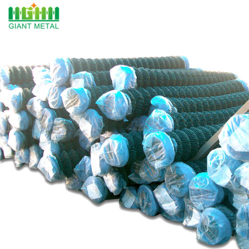 galvanized pvc coated chain link fence