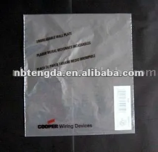 Custom PE Stationery Pack Plastic Packaging Printing Headers and Bags