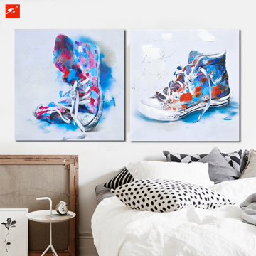 Sneaker Shoes Wall Art Poster Canvas Painting