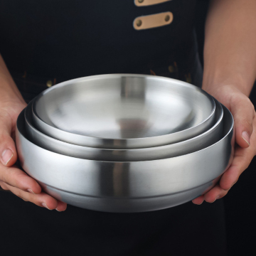 Korean Large Capacity Stackable Salad Bowl - Lightweight and Fresh Kitchen Essential