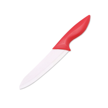 6 Inches Red Handle Ceramic Chef Knife