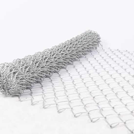 55x55mm Galvanized Chain Link Mesh Fence: 2.5mm x 25m Options for South America Farming Markets