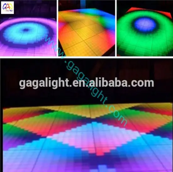 Hot RGB LED Disco Light Dance Floor