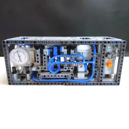 Stemedu 500PCS Plastic MOC Pneumatic Set for LEGO Compatible Toys