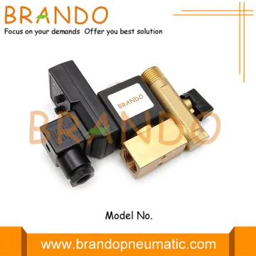 OPTIMUM Timer Electric Auto Drain Valve With Strainers