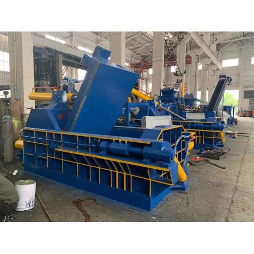 hydraulic aluminum shavings metal baler for smelting