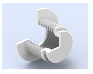 Bellow for solenoid valve