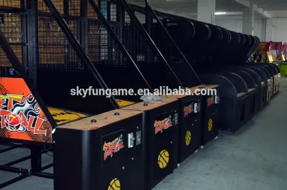 Amusement park arcade basketball machine/ street basketball shooting