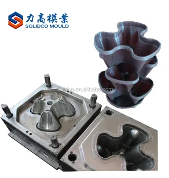 High quality Plastic custom Gardening Flower Pot Mould