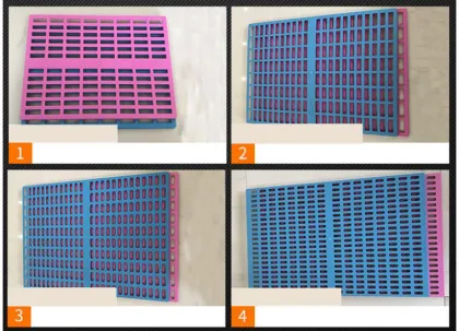 Dog cage foot pad mesh pad plastic pad