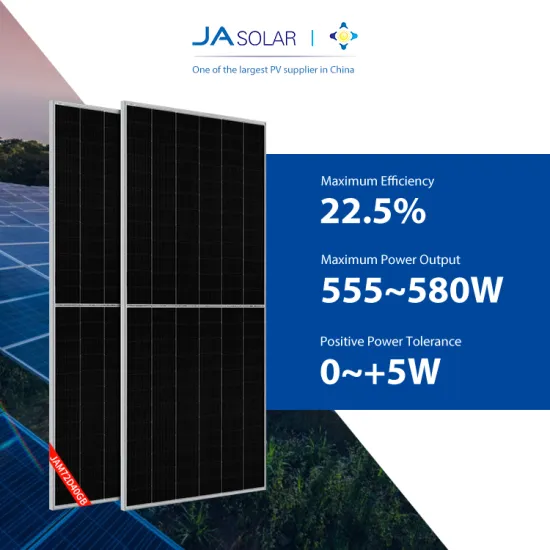 JA Solar Bifacial Monocrystalline N-Type Photovoltaic Panels: 555W to 580W Specifications and Details