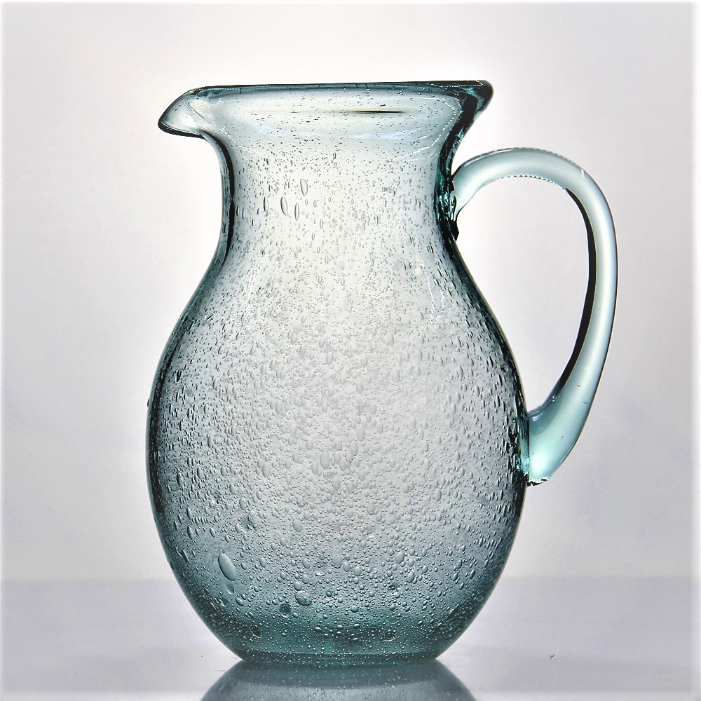 Custom Hand-blown Handle Jug