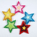 Factory vende Star Felt Pinging Decorações Conjunto