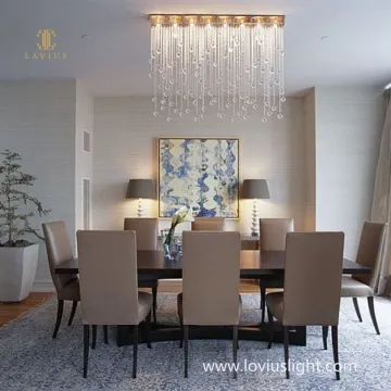 Modern creative glass chandelier restaurant chandelier villa chandelier white new custom chandelier