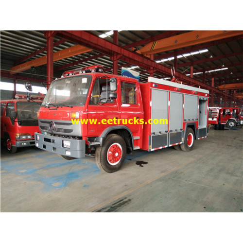 Camiones de bomberos de espuma DFAC 6ton