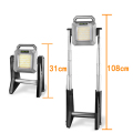 Luz de trabajo LED recargable de alto brillo portátil