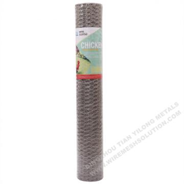 Rede de arame hexagonal galvanizado imerso a quente para aves