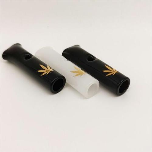 Glass Rolling Tips with Different Shape Custom size logo color glass smoking tips Manufactory