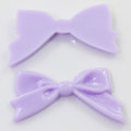 45mm Pastel Color Resin Bow Tie Flat Back Cabochon Charm For DIY Hair Bow Center Scrapbooking