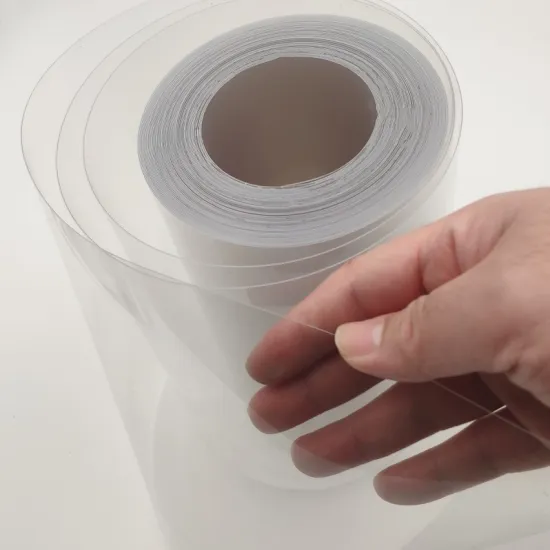 transparent colorless food grade rigid pvc film for thermoforming