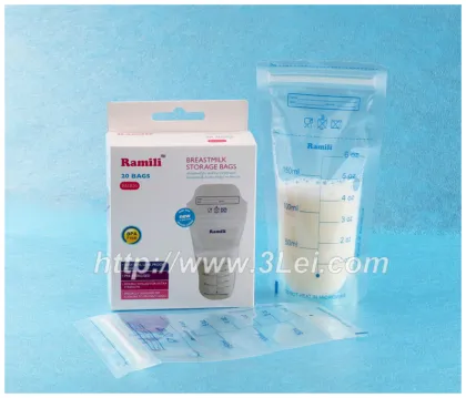 Gamma ray sterilized milk storage bag