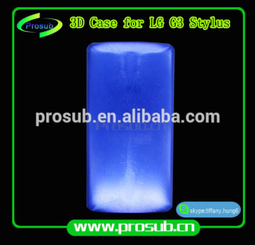 3D sublimation mobile phone case cover injection mould for SFM-LG G3 stylus